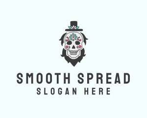 Hat Skull Man  logo design