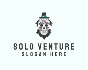 Hat Skull Man  logo design