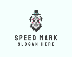 Hat Skull Man  logo design