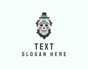 Hat Skull Man  logo design