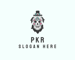 Hat Skull Man  logo design