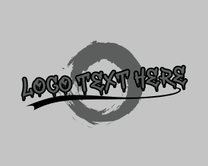 Tattooist - Urban Brush Wordmark logo design