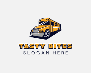 School Bus Vehicle Logo