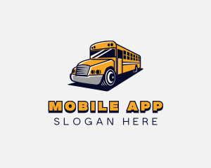 School Bus Vehicle Logo