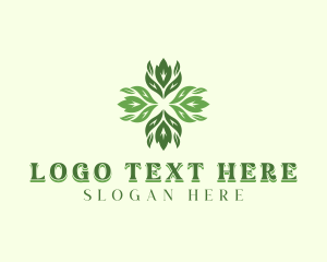 Gardening - Eco Herbal Leaves logo design