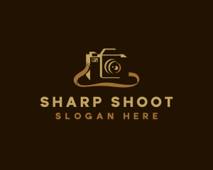 Shoot - Antique Camera Photography logo design