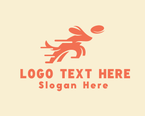 Dog Training - Frisbee Pet Dog logo design