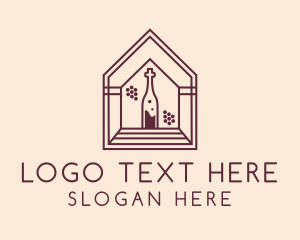 Lager - Wine Grapes Chapel logo design