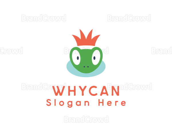 Royal Frog Crown Logo
