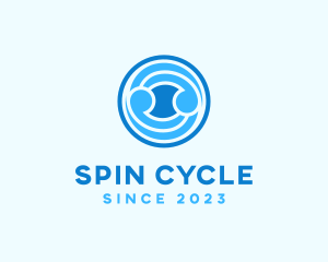 Circle Cycle Spiral logo design