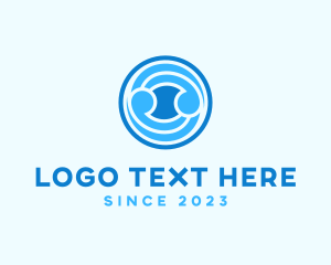 Recycle - Circle Cycle Spiral logo design
