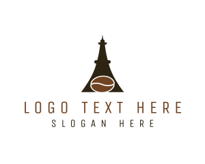 Tower - Coffee Bean Tower logo design