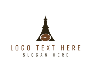 Landmark - Coffee Bean Tower logo design