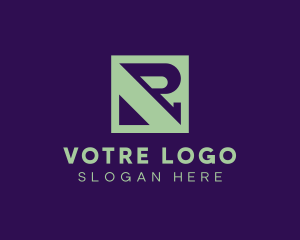 Agency - Digital Company Letter R logo design