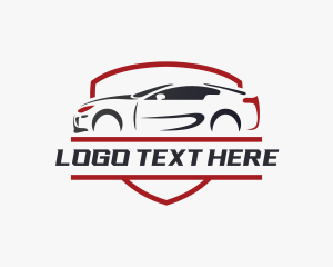 Driving - Automobile Car Racing logo design