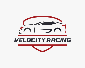 Automobile Car Racing logo design