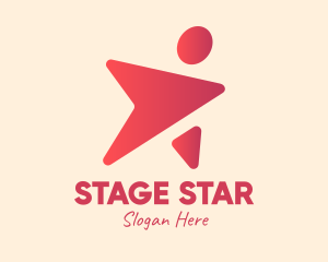 Gradient Celebrity Superstar logo design