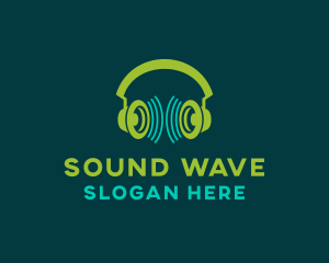 Headphone - Audio Music Headphones logo design