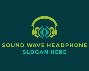 Headphone - Audio Music Headphones logo design