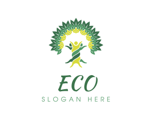 Eco Human Nature logo design