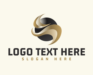 Dynamic - Global Sphere Gradient Business logo design