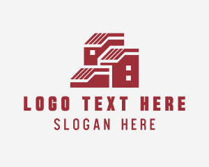 Foreclosure - Housing Property Roofing logo design