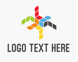 Color - Cube Print Manufacturing logo design
