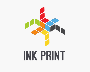 Print - Cube Print Manufacturing logo design