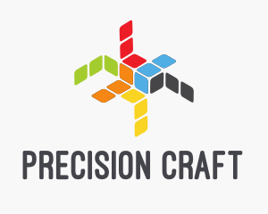 Manufacture - Cube Print Manufacturing logo design