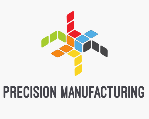 Manufacturing - Cube Print Manufacturing logo design