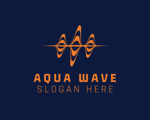 Frequency Wave Business logo design