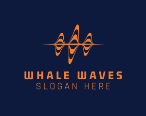 Frequency Wave Business logo design