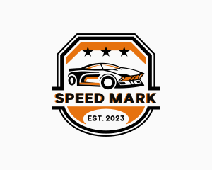 Sports Car Motorsports Racing logo design