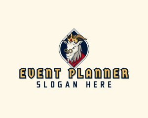Esport - King Goat Gaming logo design