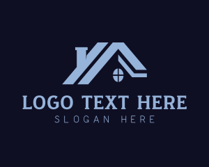 Construction - Roofing Repair Construction logo design