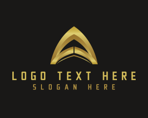 Bridge - Premium Luxury Arch Letter A logo design