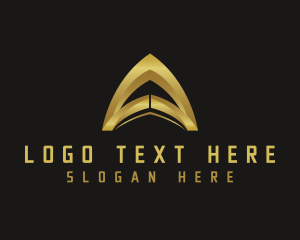 Company - Premium Luxury Arch Letter A logo design