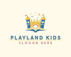 Kindergarten Castle Daycare logo design