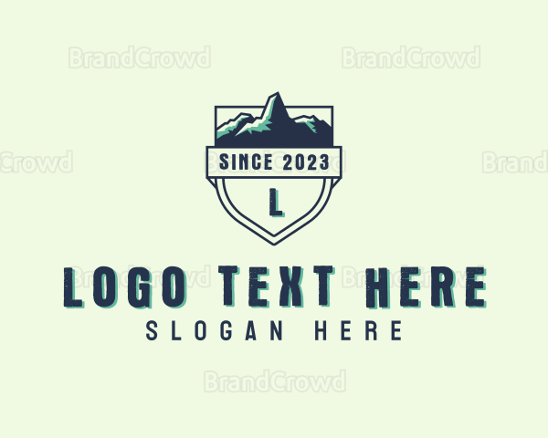 Outdoor Mountain Adventure Logo