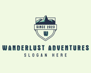Outdoor Mountain Adventure   logo design
