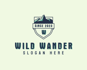 Outdoor Mountain Adventure   logo design