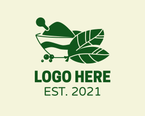 Culinary - Healthy Cooking Herbs logo design
