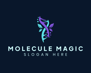 Molecule - Organic DNA Research logo design