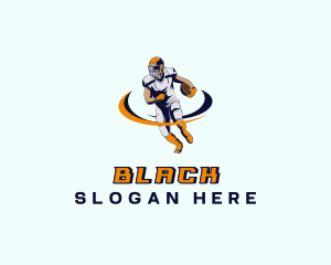 Football Sports Player Logo