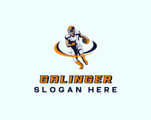 Football Sports Player Logo