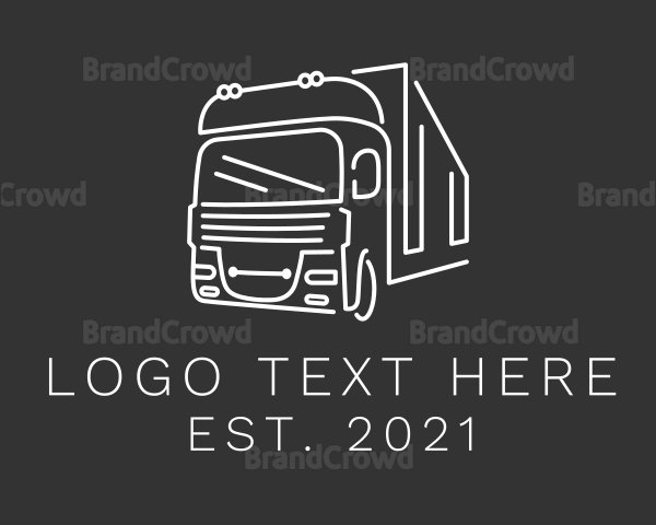 Travel  Vehicle Truck Logo