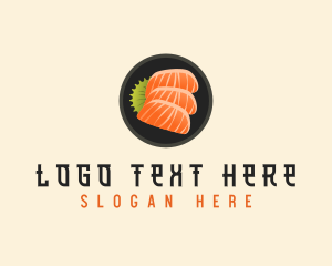 Tamales - Sashimi Food Cuisine logo design