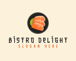 Sashimi Food Cuisine logo design