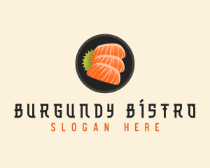 Sashimi Food Cuisine logo design