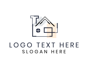 Warehouse - Housing Property Architecture logo design
